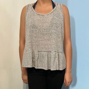 Grey And White Abercrombie and Fitch